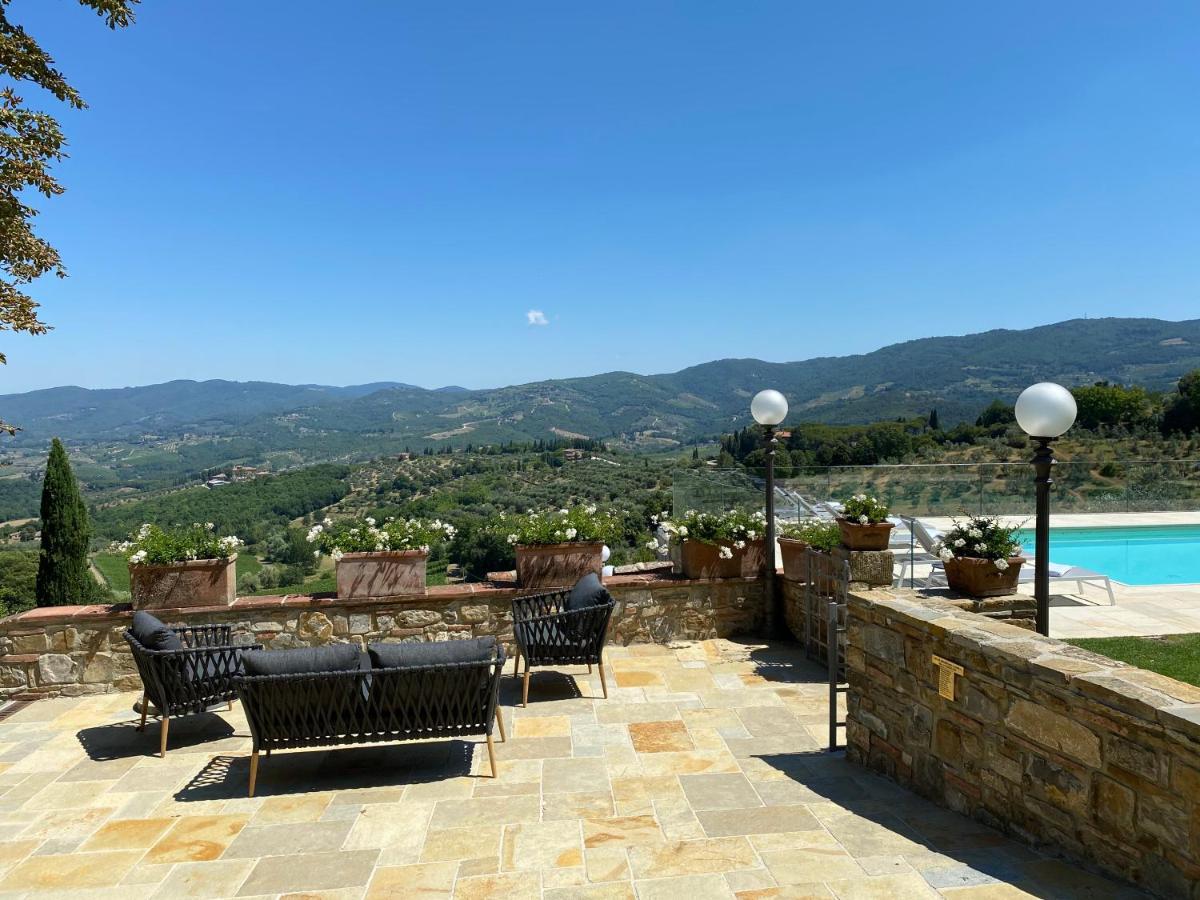 Villa La Petraia Panzano in Chianti Екстериор снимка