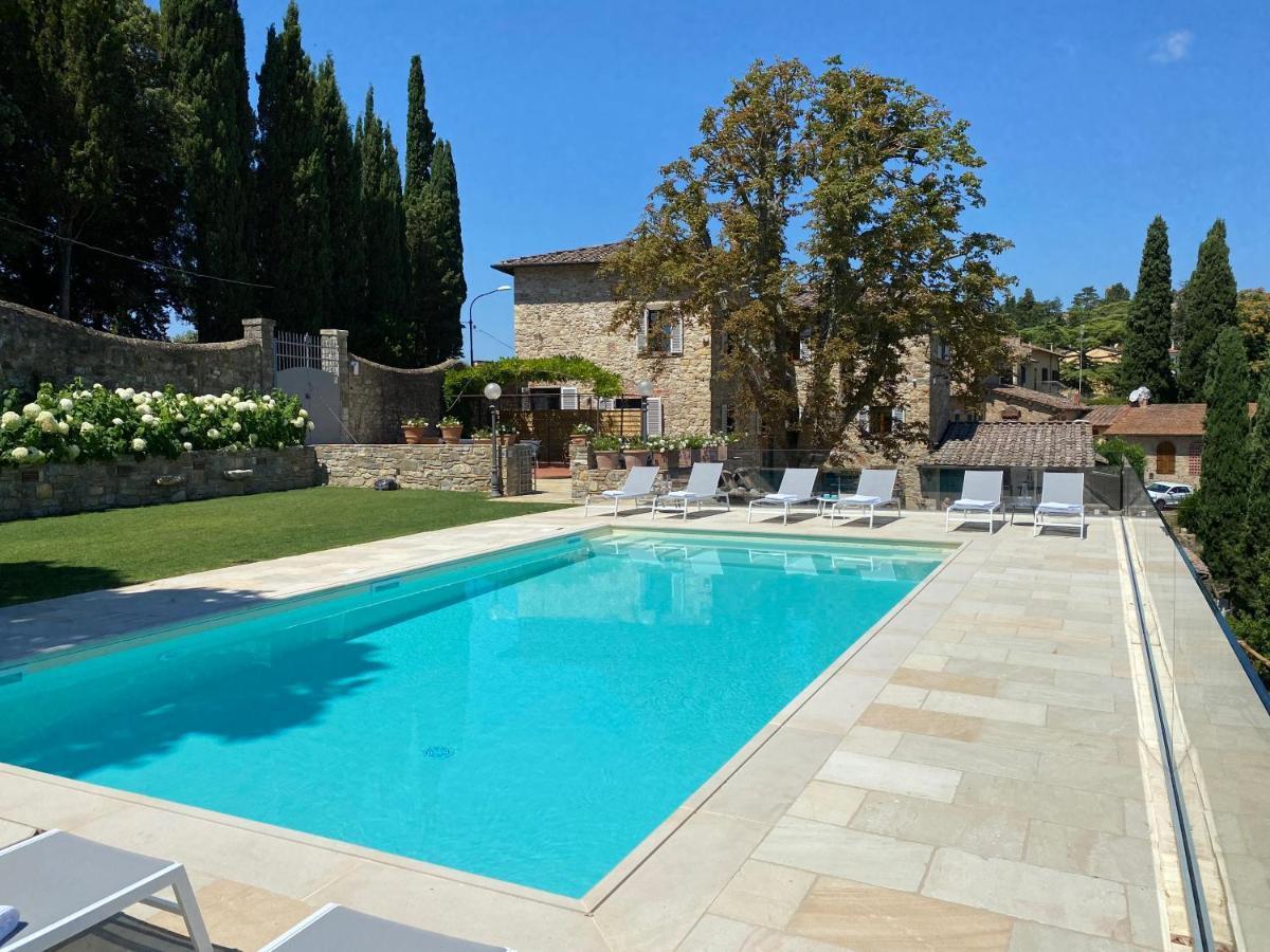 Villa La Petraia Panzano in Chianti Екстериор снимка
